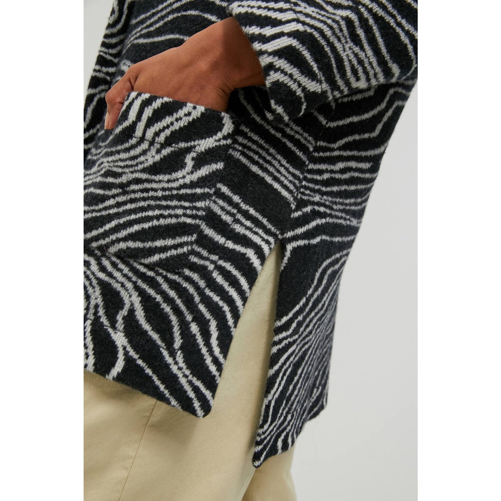 Anthropologie New Anthropologie Maeve Eunice Funnel Wool Blend Cardigan Size S / US 4 / IT 40 - 8 Thumbnail