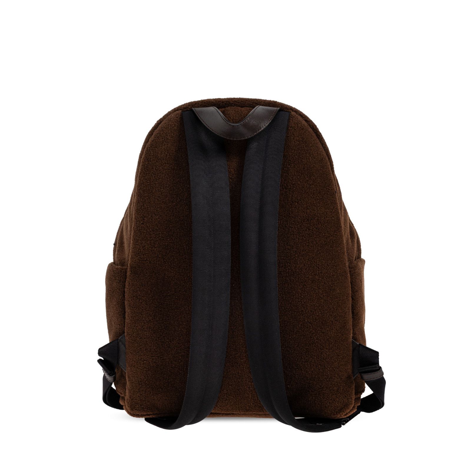 Moncler MONCLER Pierrick $1135 Brown Teddy Backpack Bag New Size ONE SIZE - 2 Thumbnail