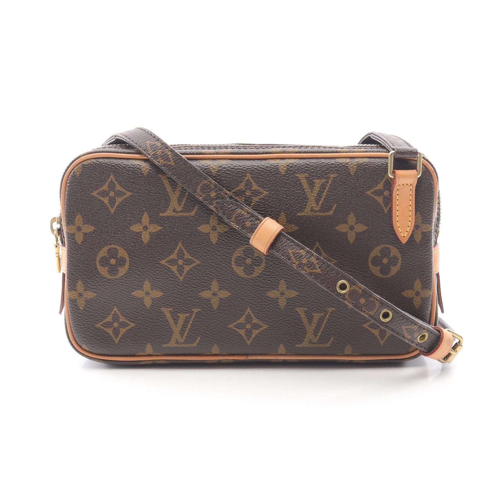 Louis Vuitton Louis Vuitton Louis Vuitton Marli Bandouliere Monogram Shoulder Bag Canvas Shoulder Bag M51828 Size ONE SIZE - 1 Thumbnail