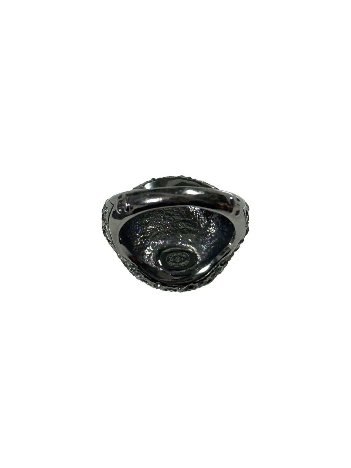 Chanel CHANEL S/S 2021 Embellished CC Logo Ring Size ONE SIZE - 5 Thumbnail