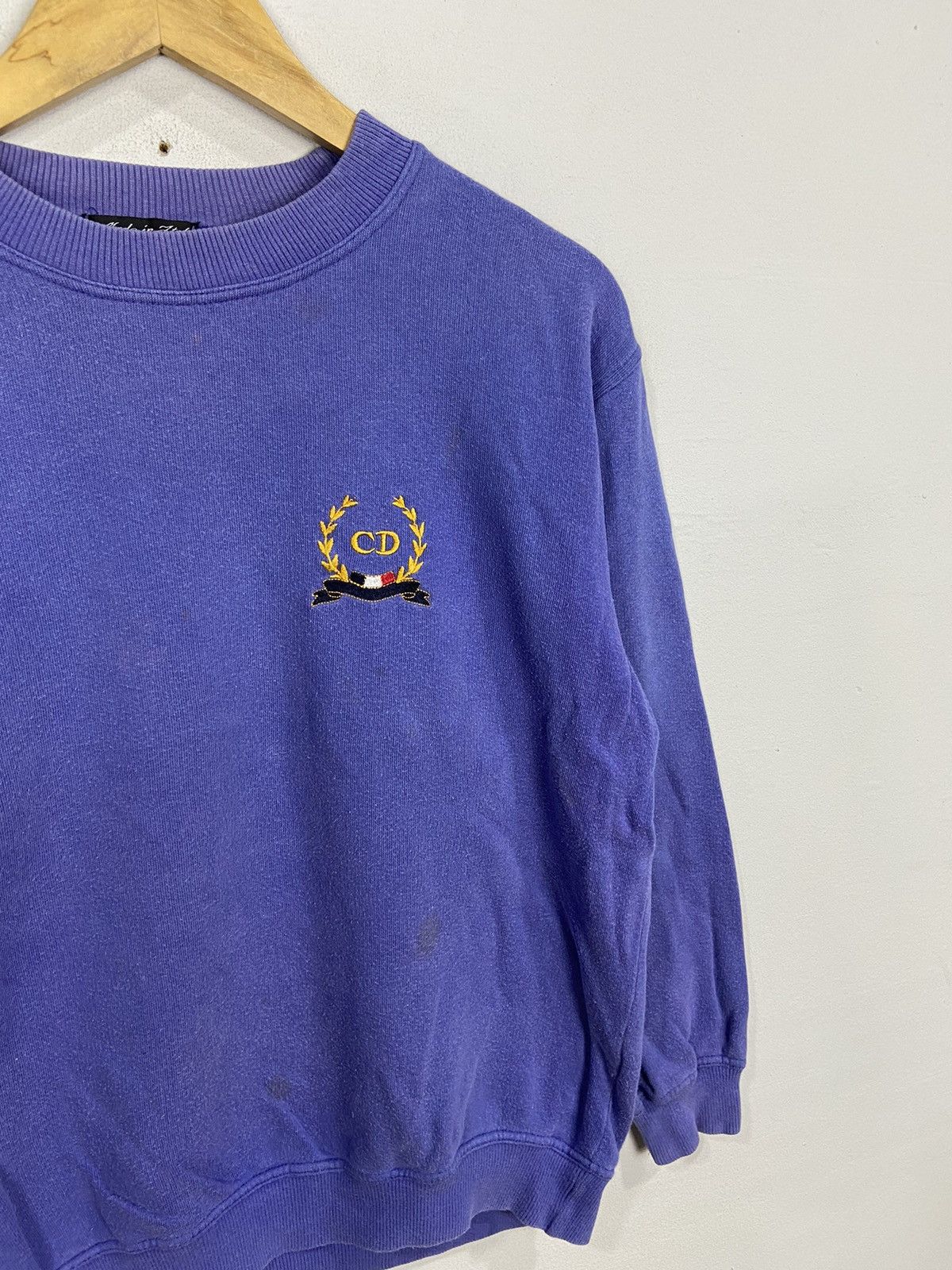 Christian Dior Monsieur CD Cristian Dior Pullover Sweatshirt Size US L / EU 52-54 / 3 - 3 Thumbnail