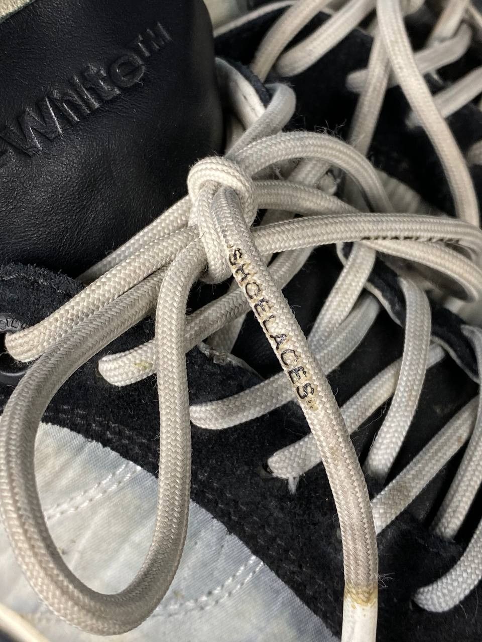 Off-White × Virgil Abloh Off White Vulcanized Leather Low Sneaker Size US 8.5 / EU 41-42 - 8 Thumbnail