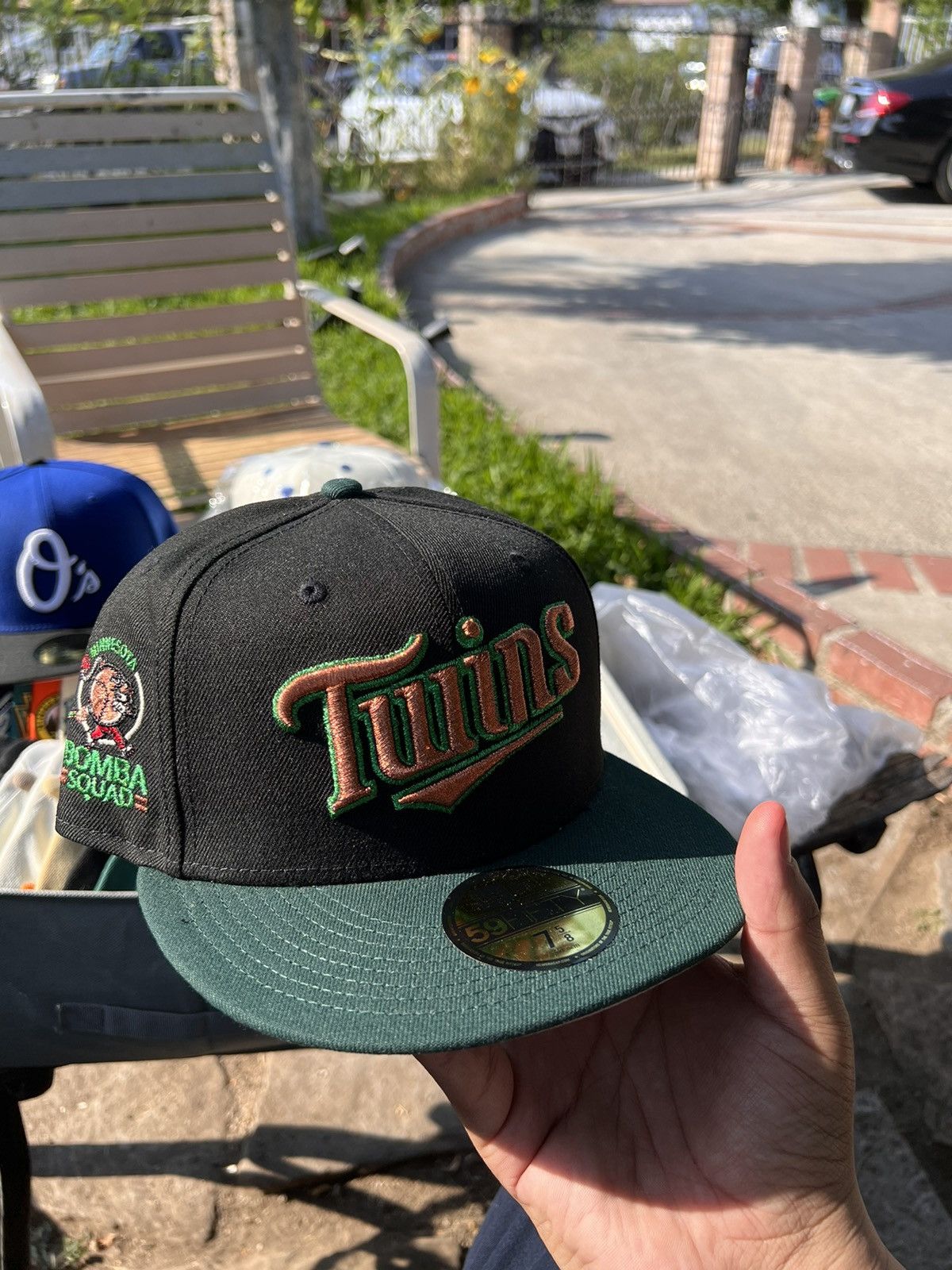 Hat Club × New Era Minnesota Twins Script Bomba Squad Patch 7 5/8 Size ONE SIZE - 1 Thumbnail