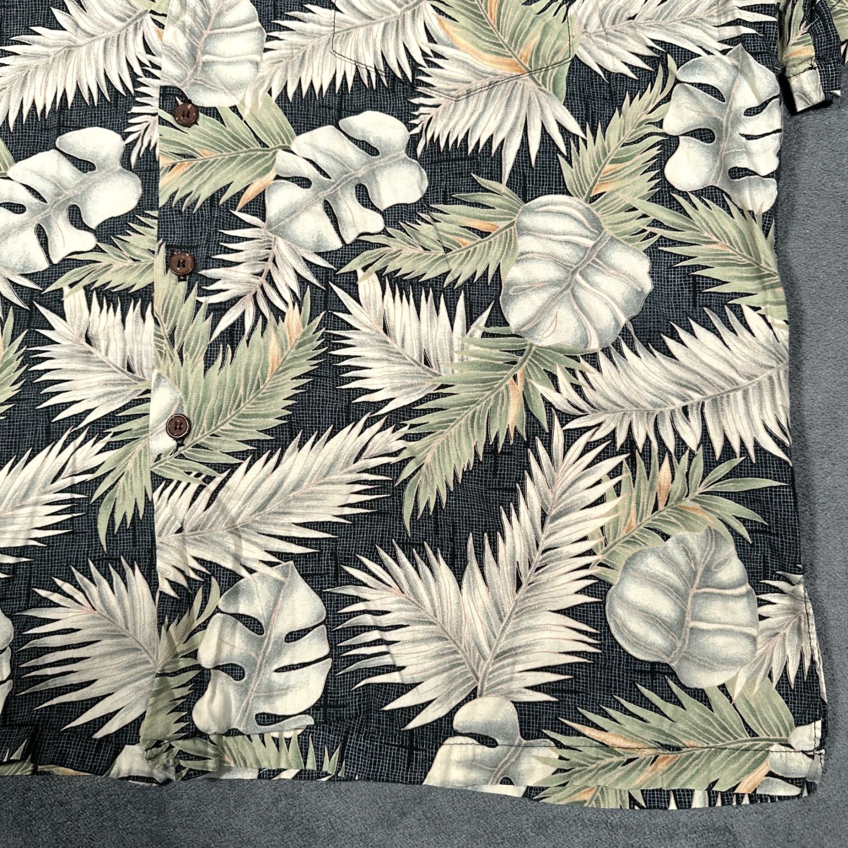 Tori Richard VINTAGE Tori Richard Shirt Mens XL Floral Hawaiian Leaf Geometric 90s Size US XL / EU 56 / 4 - 4 Thumbnail