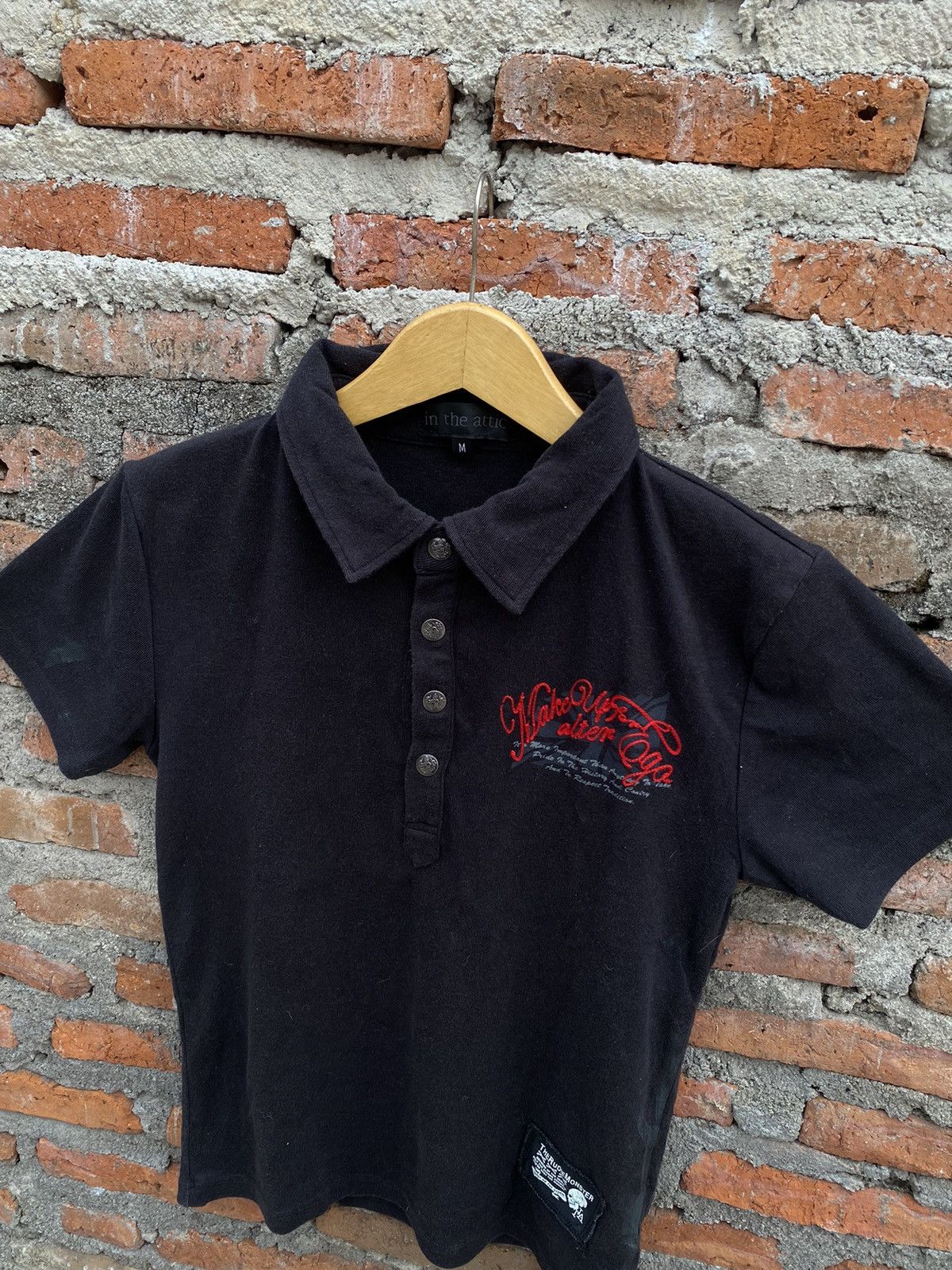Other In The Attic Button Polo Shirt not chrome heart Size US M / EU 48-50 / 2 - 3 Thumbnail