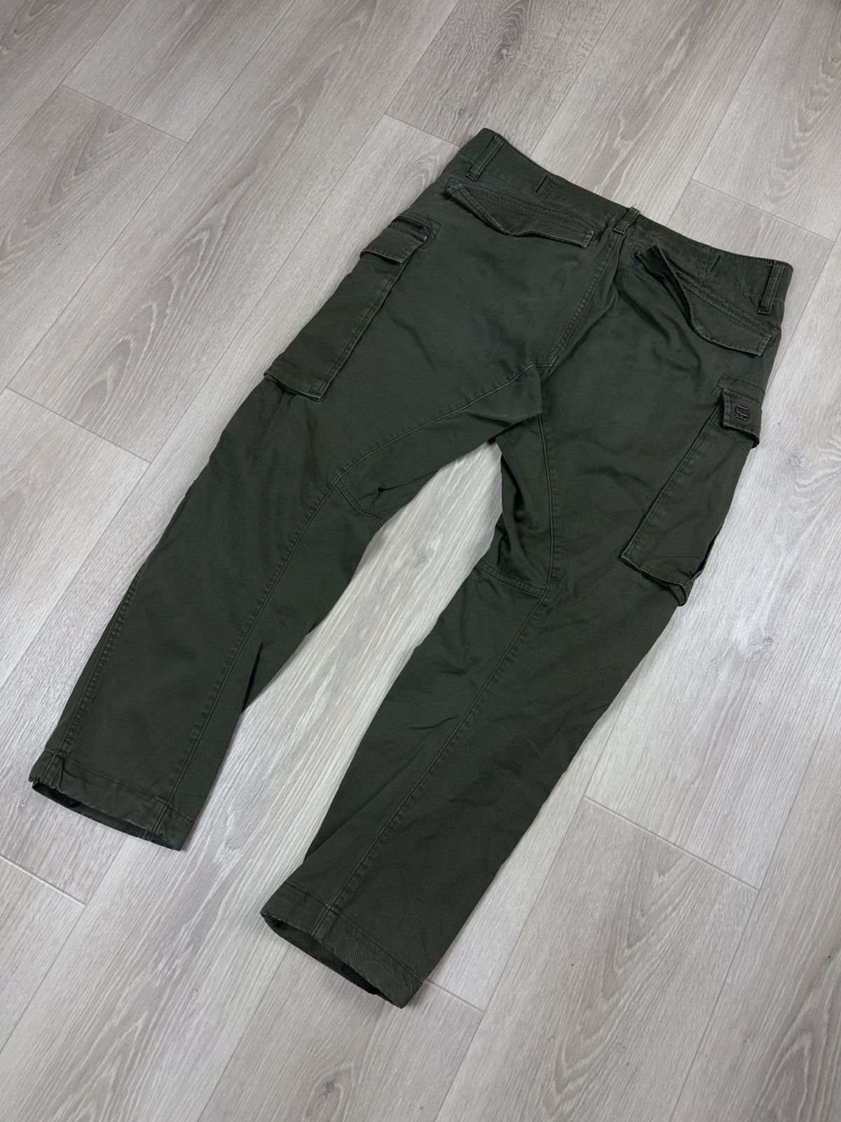G-Star G-Star Raw Rovic Zip 3D Regular Tapered Cargo Pants Size US 33 - 10 Thumbnail
