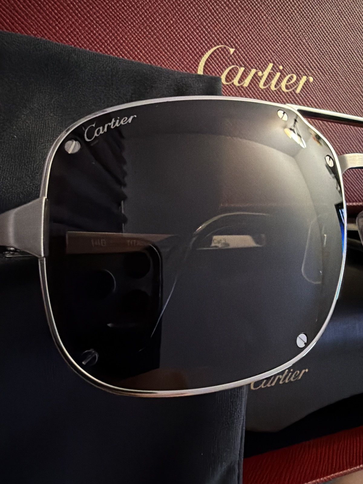Cartier Cartier Sunglasses Size ONE SIZE - 1 Thumbnail