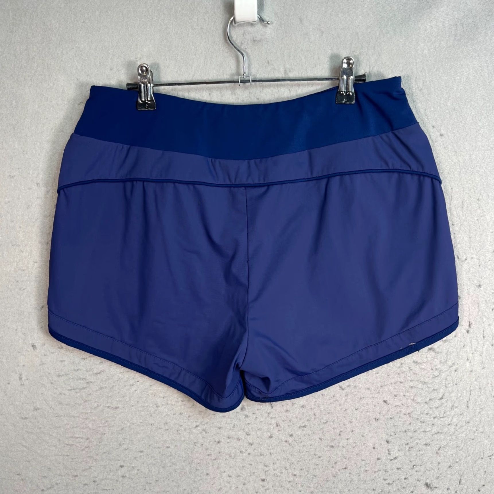 Vintage Fulbelle Womens Large Blue Athletic Running Shorts Golf Tennis Gym Size 36" / US 14 / IT 50 - 2 Thumbnail