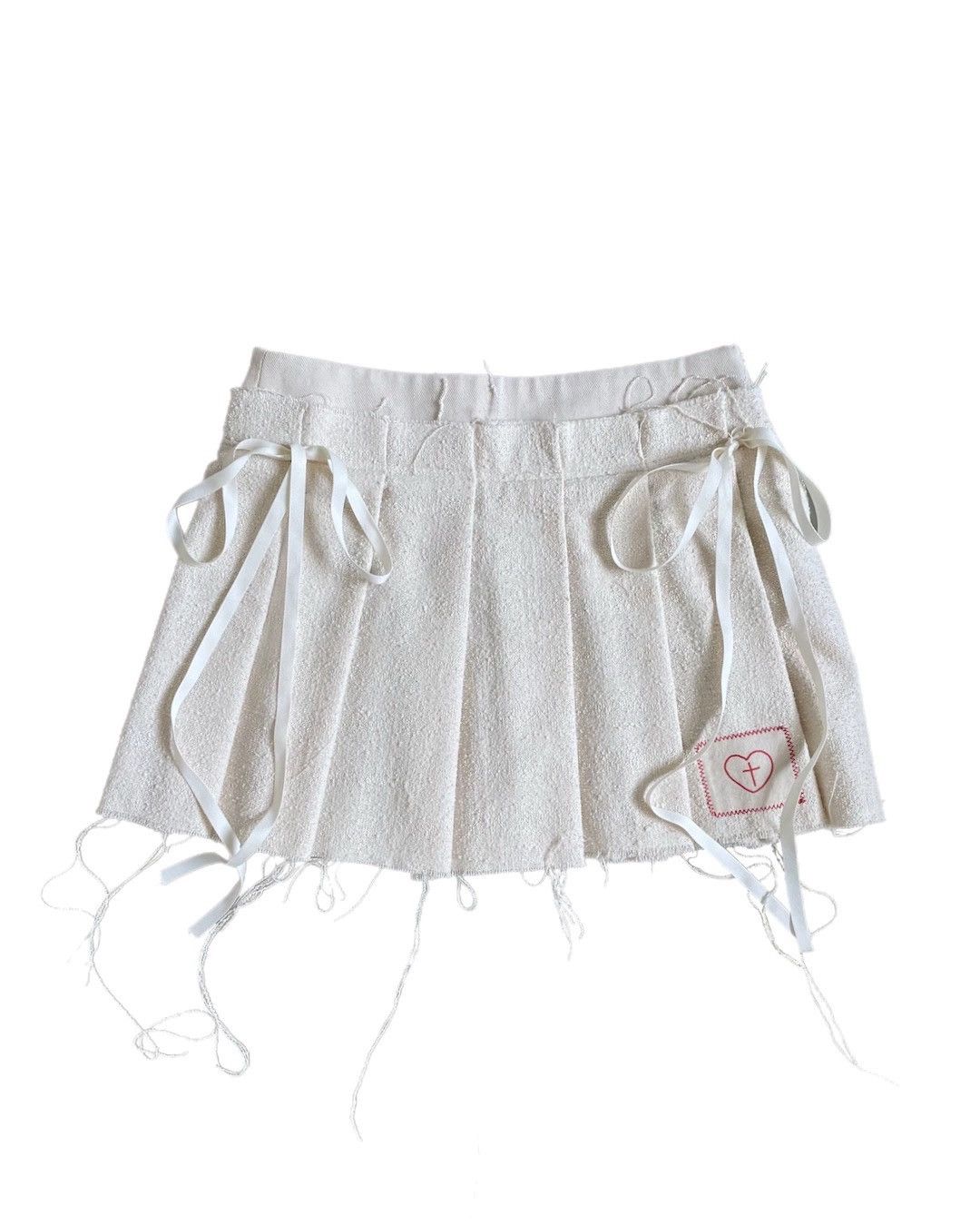 image of Avant Garde x Seditionaries Mini Skirt Office Sire Corpcore Weak Generation in White, Women's (Size