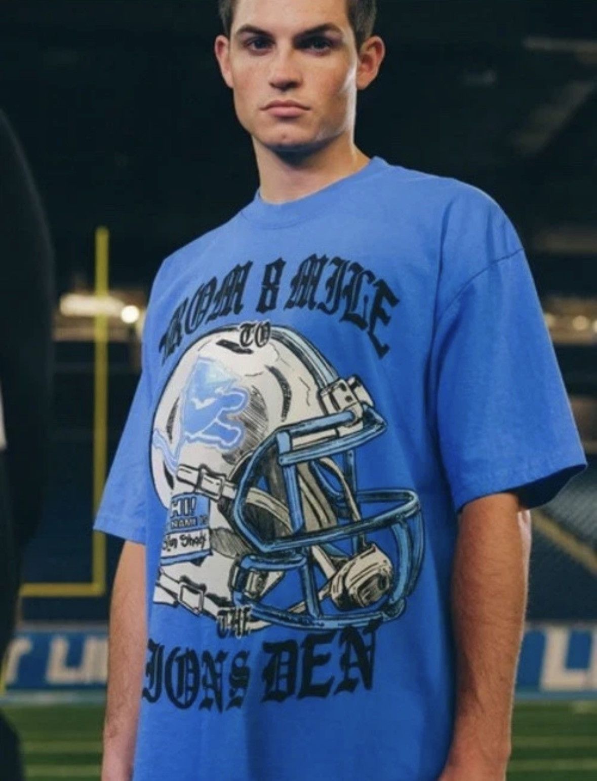 Eminem Eminem x Detroit Lions Capsule Helmet T-Shirt Men’s M New Size US M / EU 48-50 / 2 - 10 Thumbnail