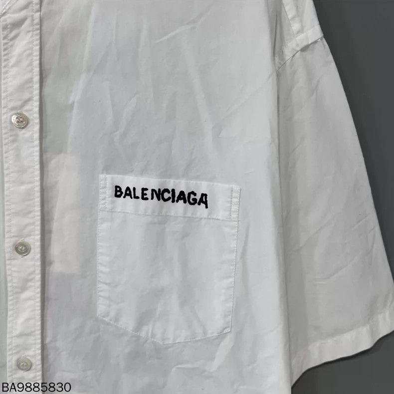 Balenciaga Balenciaga size 38 Short sleeve shirt with monogram logo sh Size US M / EU 48-50 / 2 - 4 Thumbnail