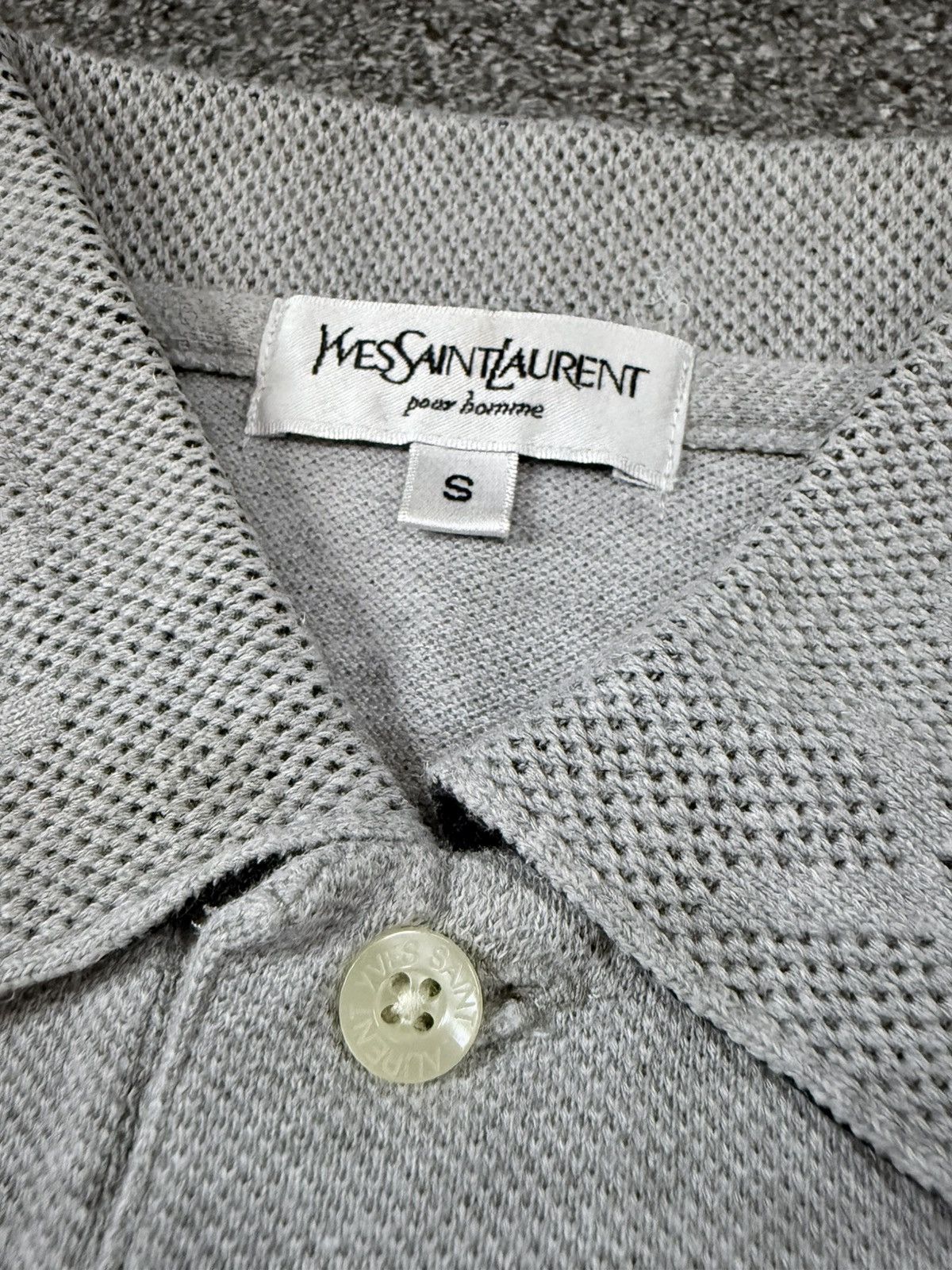 Yves Saint Laurent Vintage 90s Boxy YSL Pour Homme Button Up Shirt Size US M / EU 48-50 / 2 - 8 Thumbnail