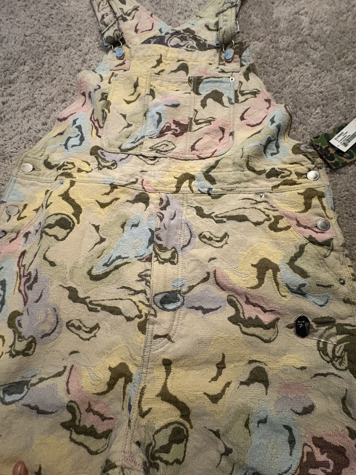 Bape Bape Tapestry Overalls Size US 42 / EU 58 - 4 Thumbnail