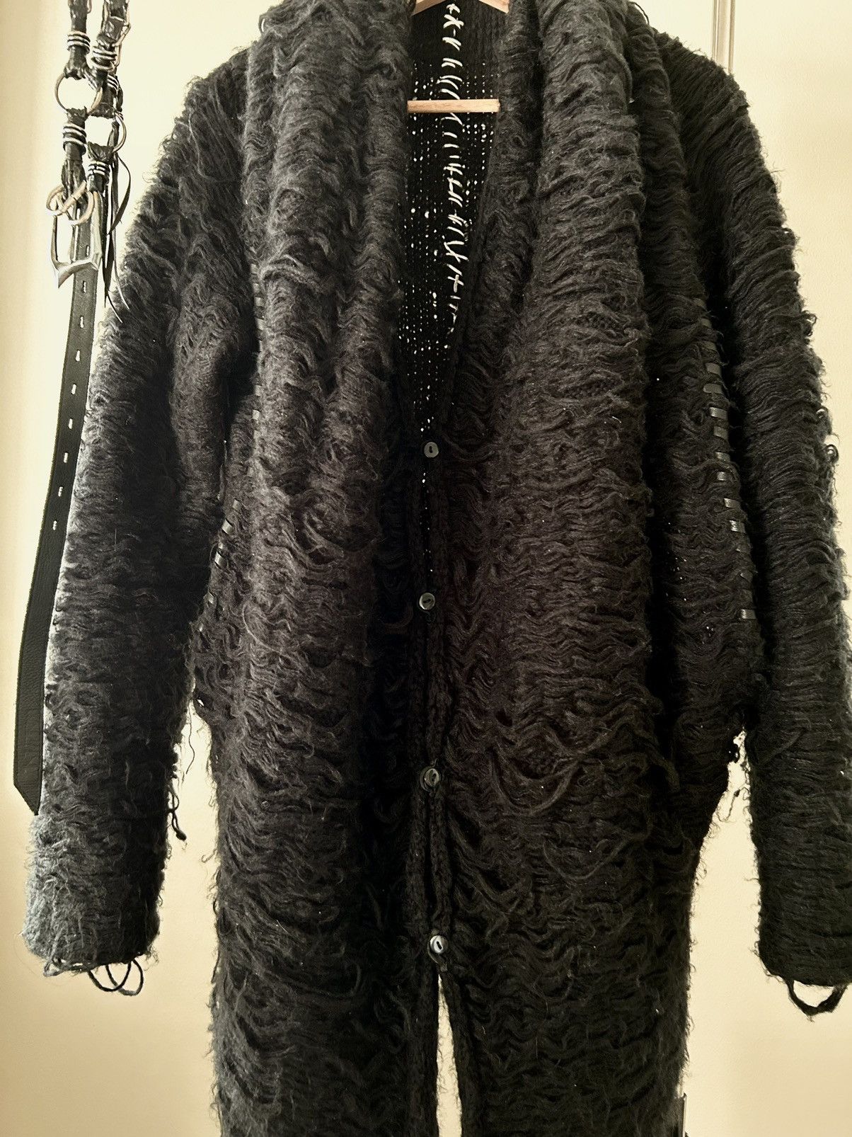 KMRii KMRii Black Mohair Cardigan Size US S / EU 44-46 / 1 - 5 Thumbnail