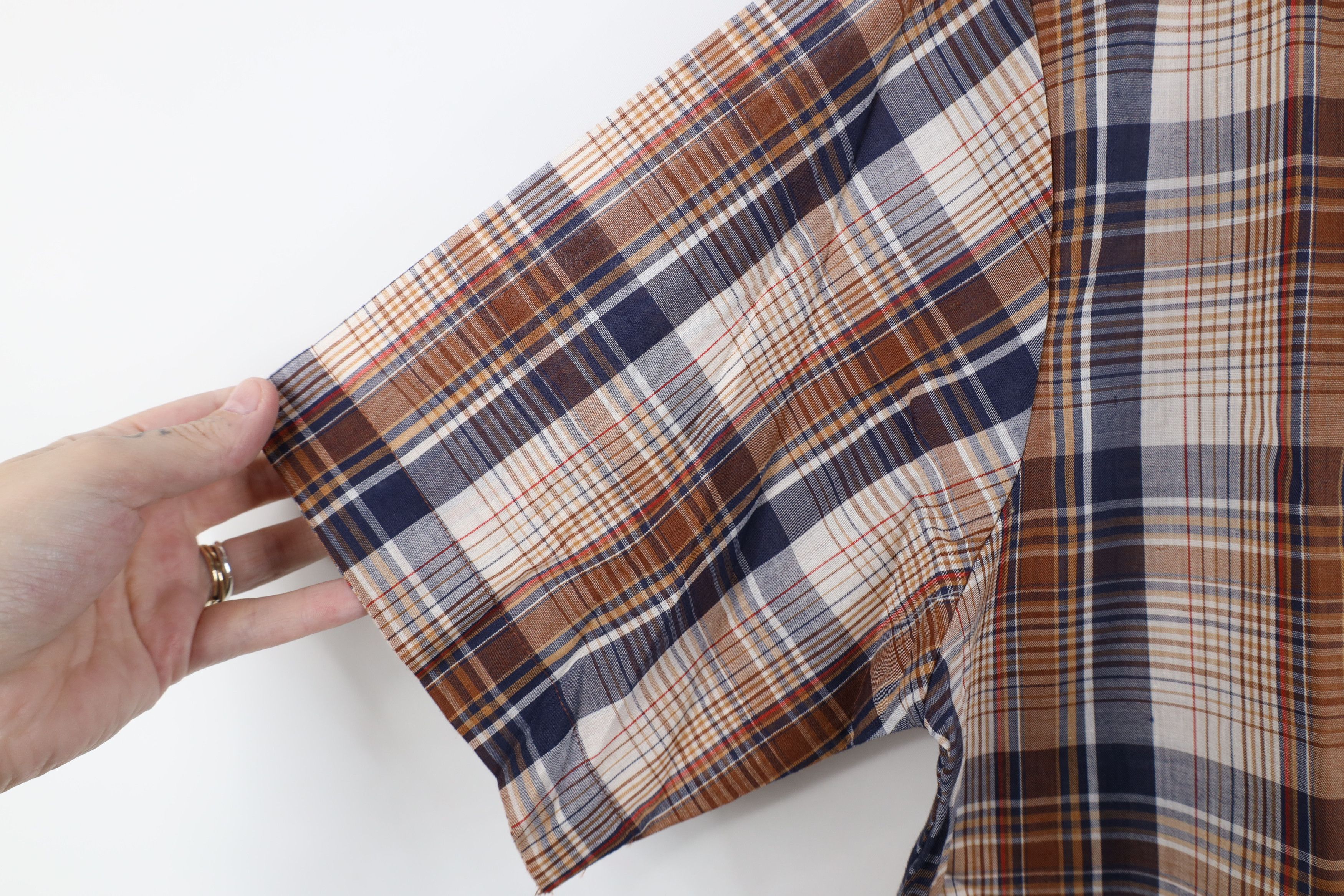 Vintage Deadstock Vintage 70s 80s Streetwear Collared Button Shirt Size US L / EU 52-54 / 3 - 6 Thumbnail