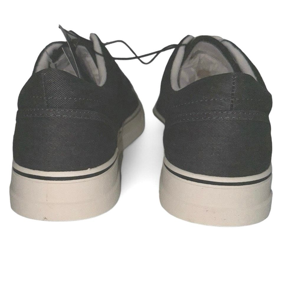 Chaps Chaps Charcoal Canvas Lace-up Sneakers New Men sz 9M Size US 9 / EU 42 - 3 Thumbnail