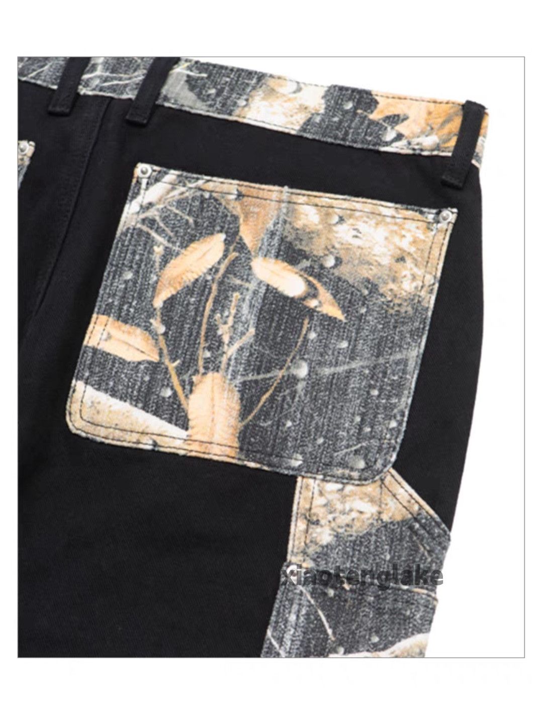 Designer × Japanese Brand × Vintage utility pattern skate hiphop baggy carpenter pants Size US 32 / EU 48 - 3 Thumbnail