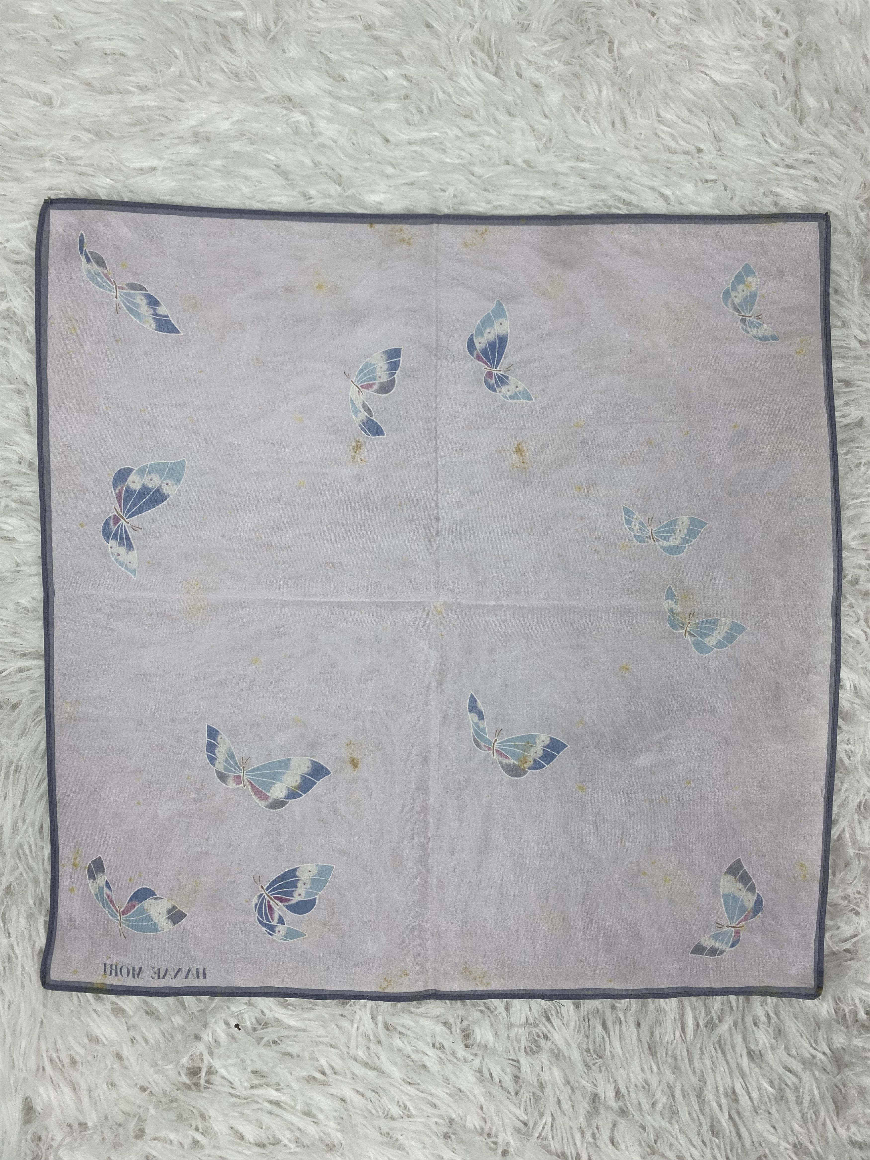 Hanae Mori × Vintage Vintage Hanae Mori Handkerchief Neckerchief PH0636 Size ONE SIZE - 4 Thumbnail