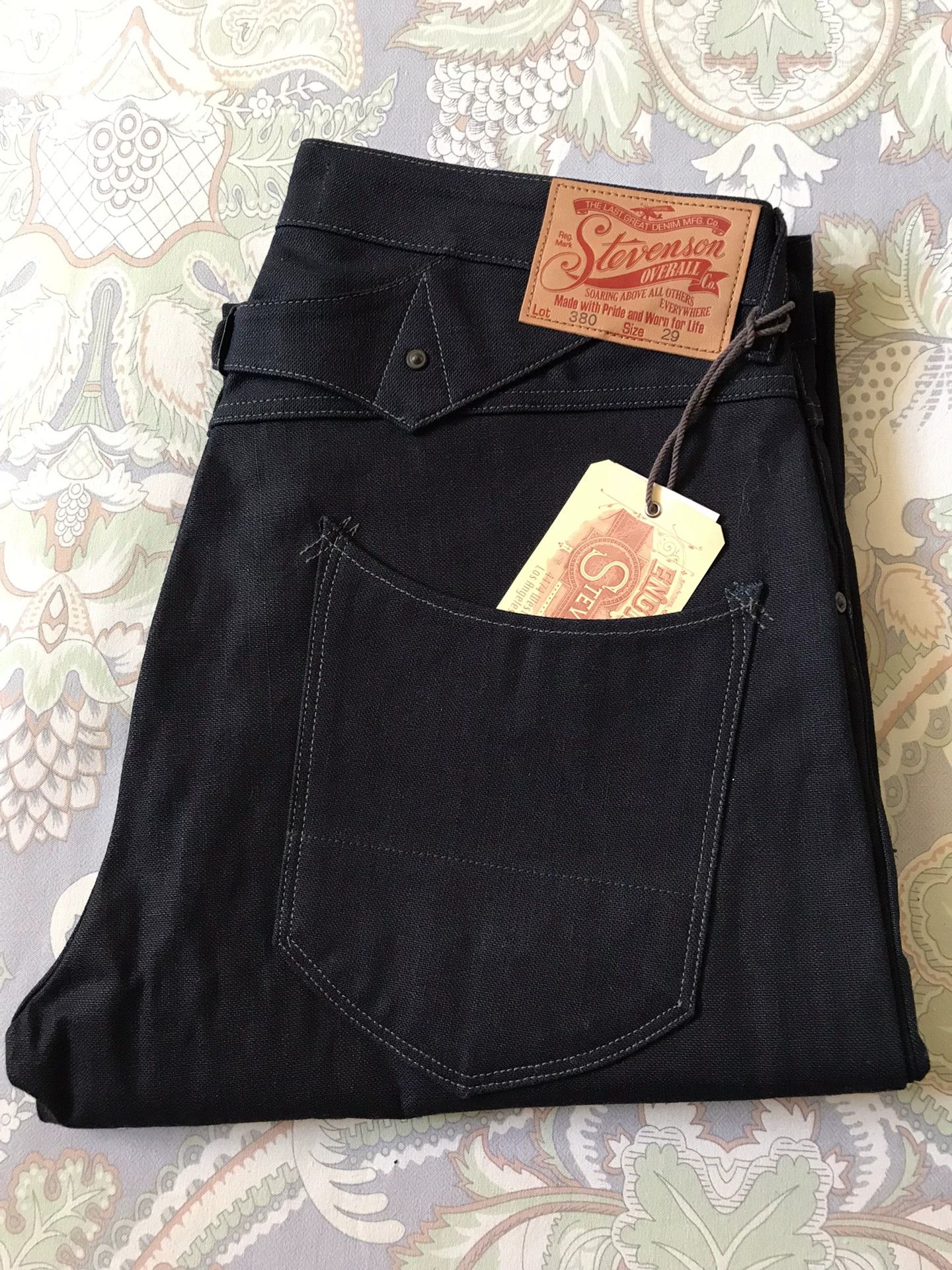 Visvim Stevenson Overall 380 Indigo Canvas Pants Size US 29 - 1 Thumbnail