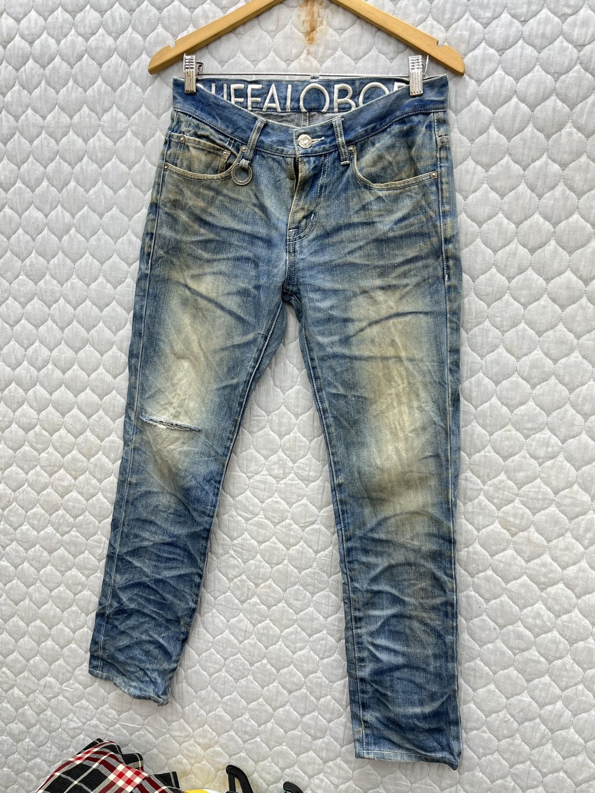 BUFFALO BOBS 🔥🔥🔥BUFFALO BOBS DISTRESSED DENIM Size US 30 / EU 46 - 3 Thumbnail