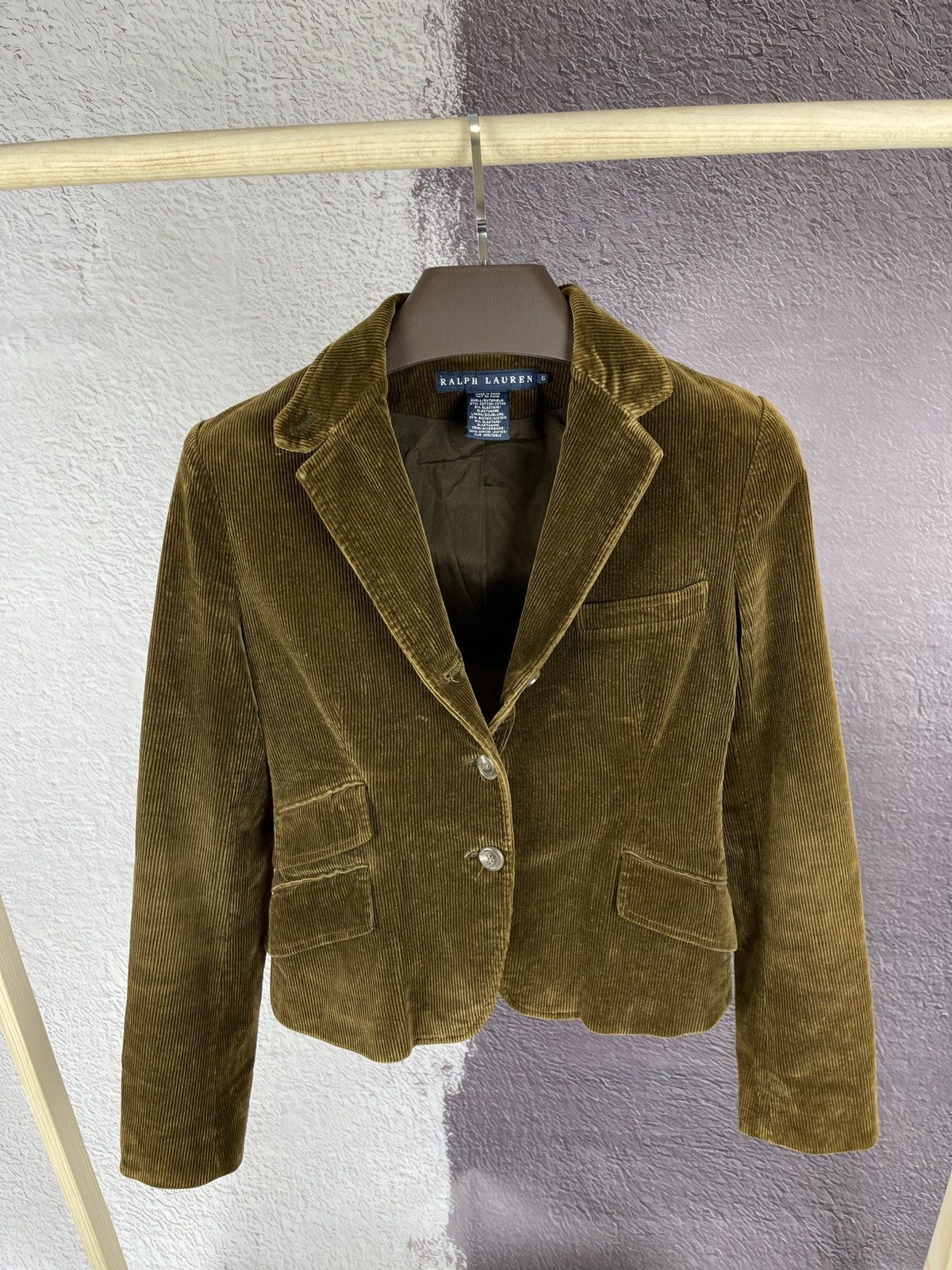 Polo Ralph Lauren Polo Ralph Lauren vintage corduroy blazer jacket leza trim Size M / US 6-8 / IT 42-44 - 2 Thumbnail