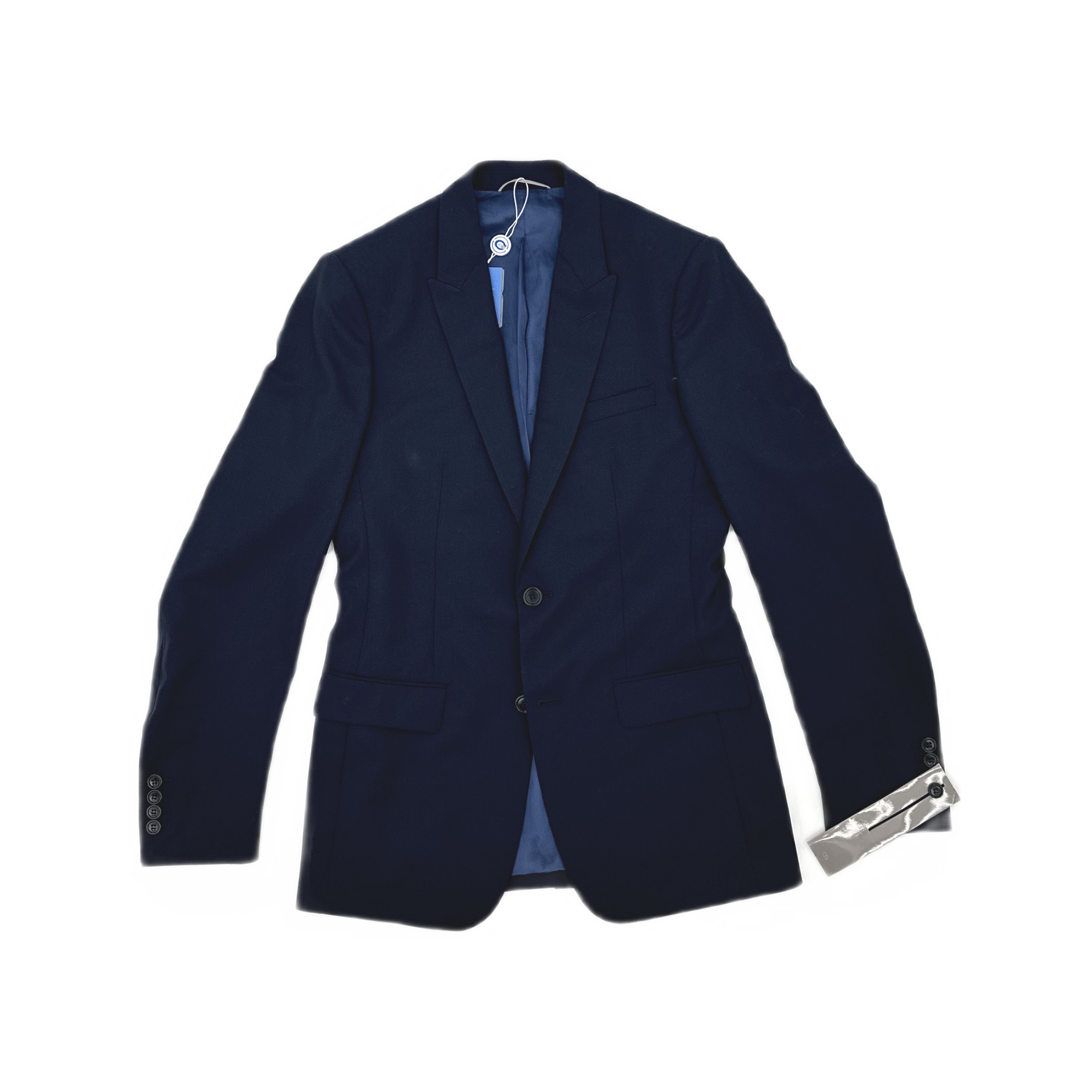 Dior Dior Uniforme Navy Wool Blazer 34R Size 34R - 1 Thumbnail