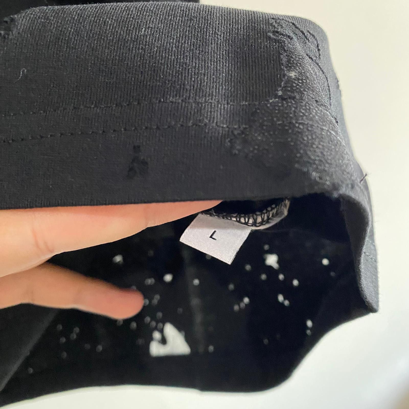 Givenchy Black Destroyed Logo Oversized T-Shirt Size US L / EU 52-54 / 3 - 9 Thumbnail