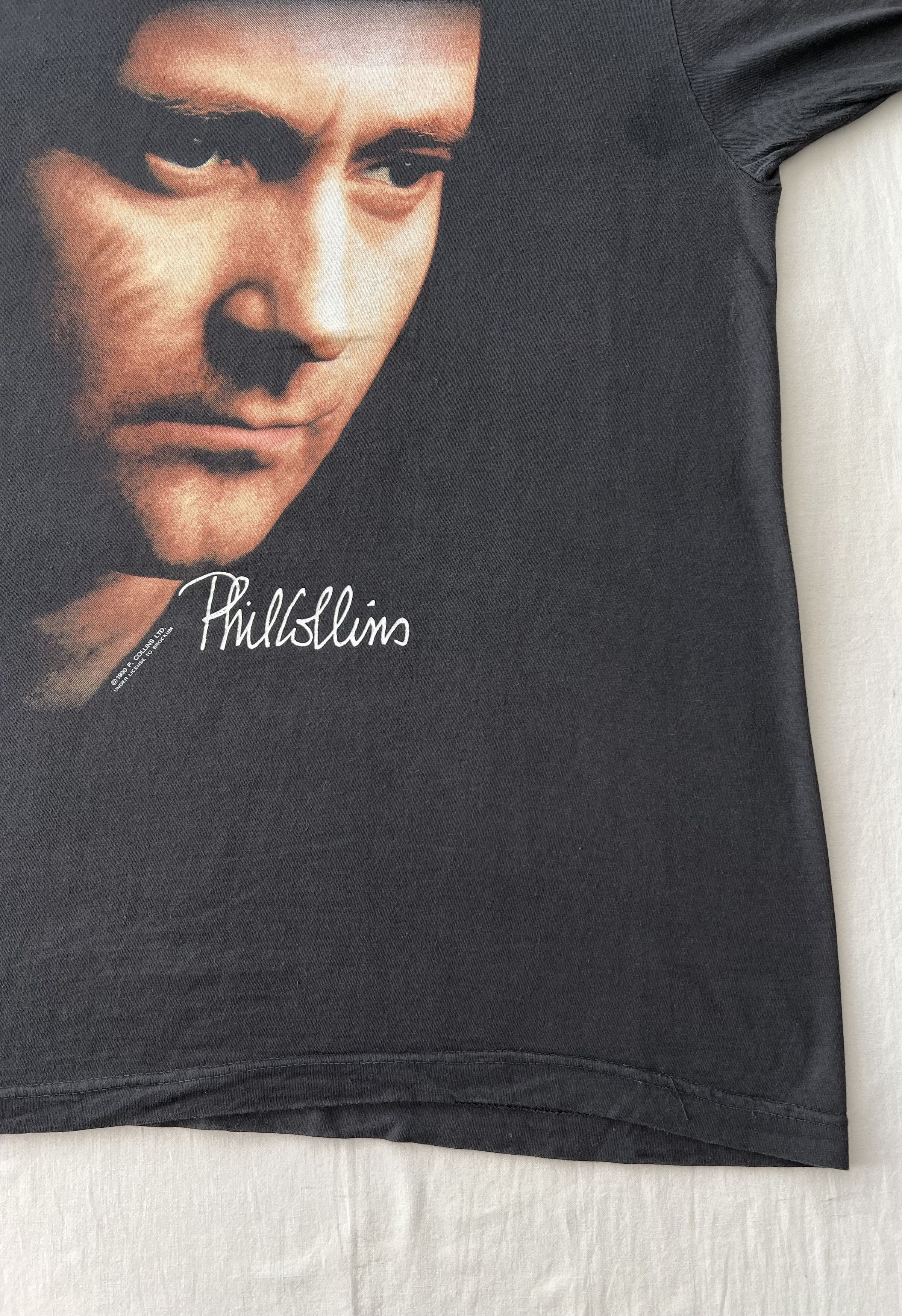 Band Tees Vintage 1990 Phil Collins But Seriously World Tour T-shirt Size US L / EU 52-54 / 3 - 7 Thumbnail