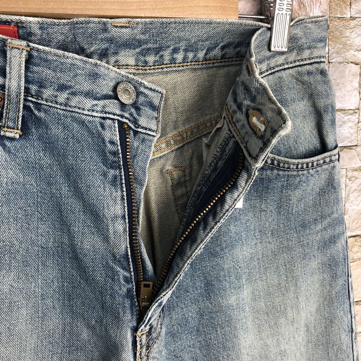 Edwin Vintage Edwin Blue Denim Pants #7575 Size US 29 - 12 Thumbnail
