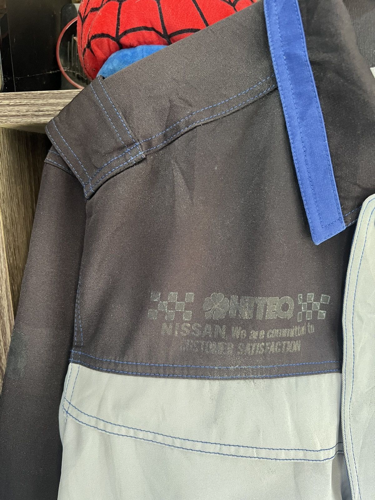 Nissan 🔥Vintage Nissan Uniform Work Jacket Size US L / EU 52-54 / 3 - 5 Thumbnail