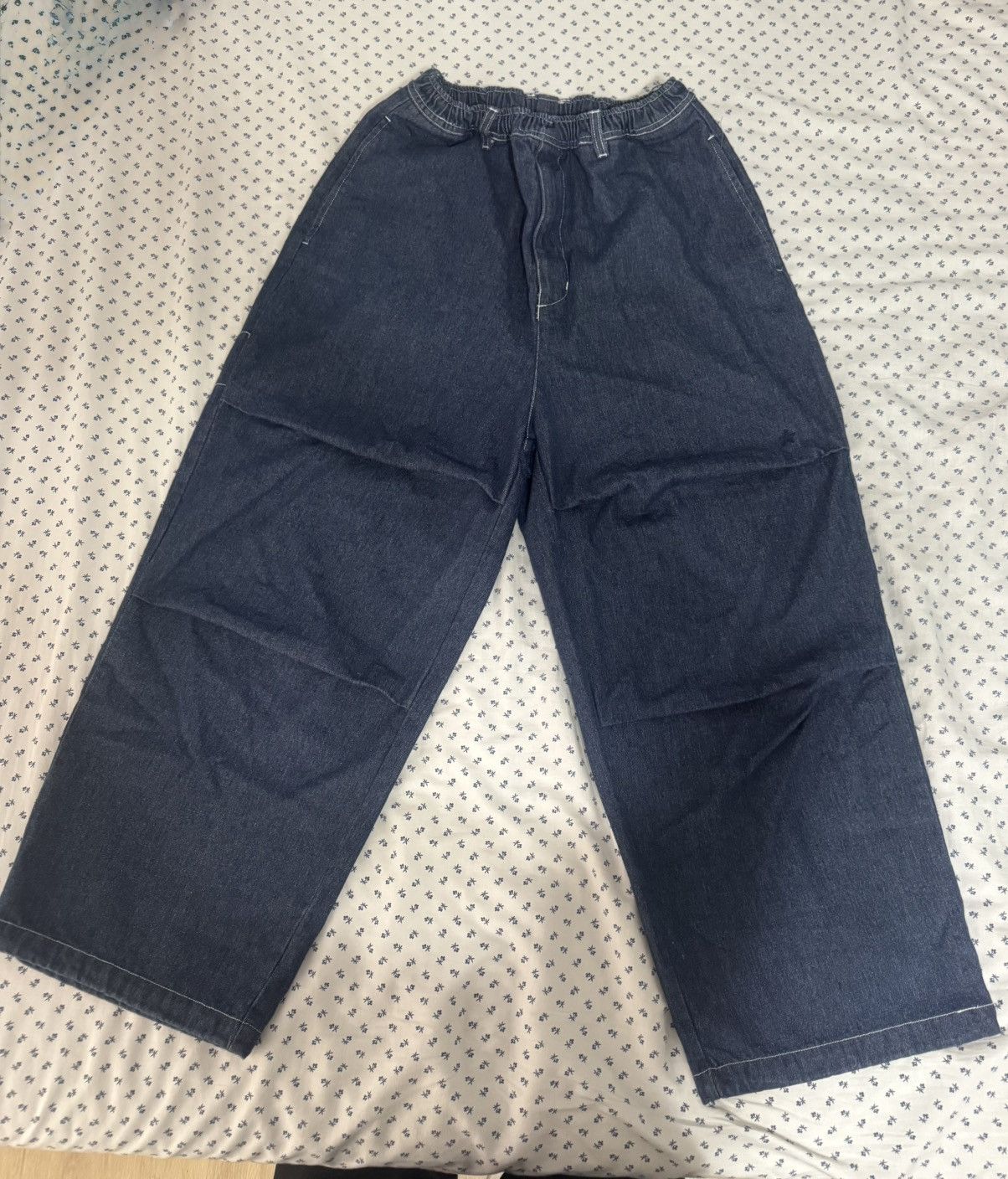Converse Converse Tokyo Denim Wide Cargo Pants Size US 29 - 1 Thumbnail