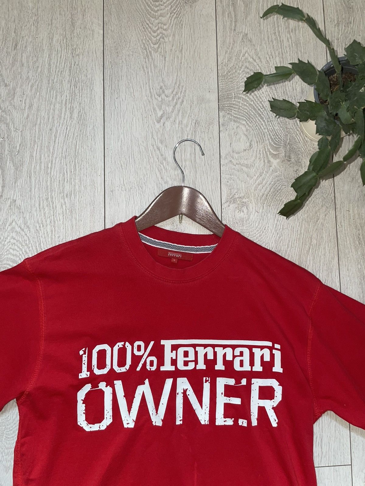 Ferrari × Formula 1 T-Shirt Ferrari 100 % Owner Racig Cycle Size US S / EU 44-46 / 1 - 4 Thumbnail