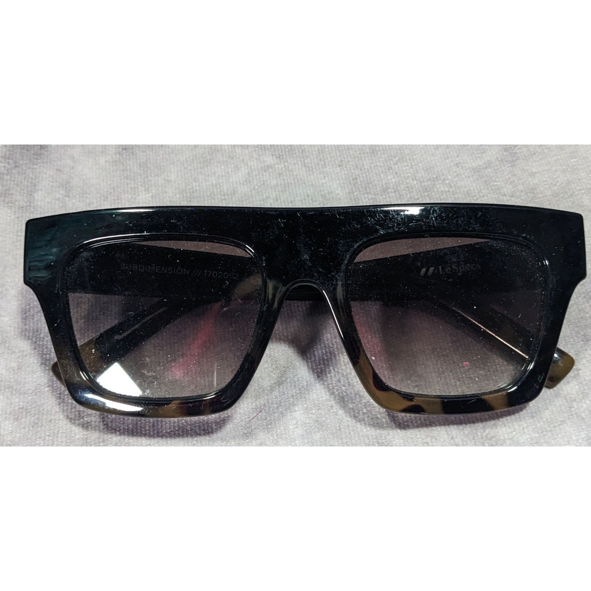 Le Specs Le Specs Subdimension Chunky Retro Tortoise Sunglasses Size ONE SIZE - 2 Thumbnail