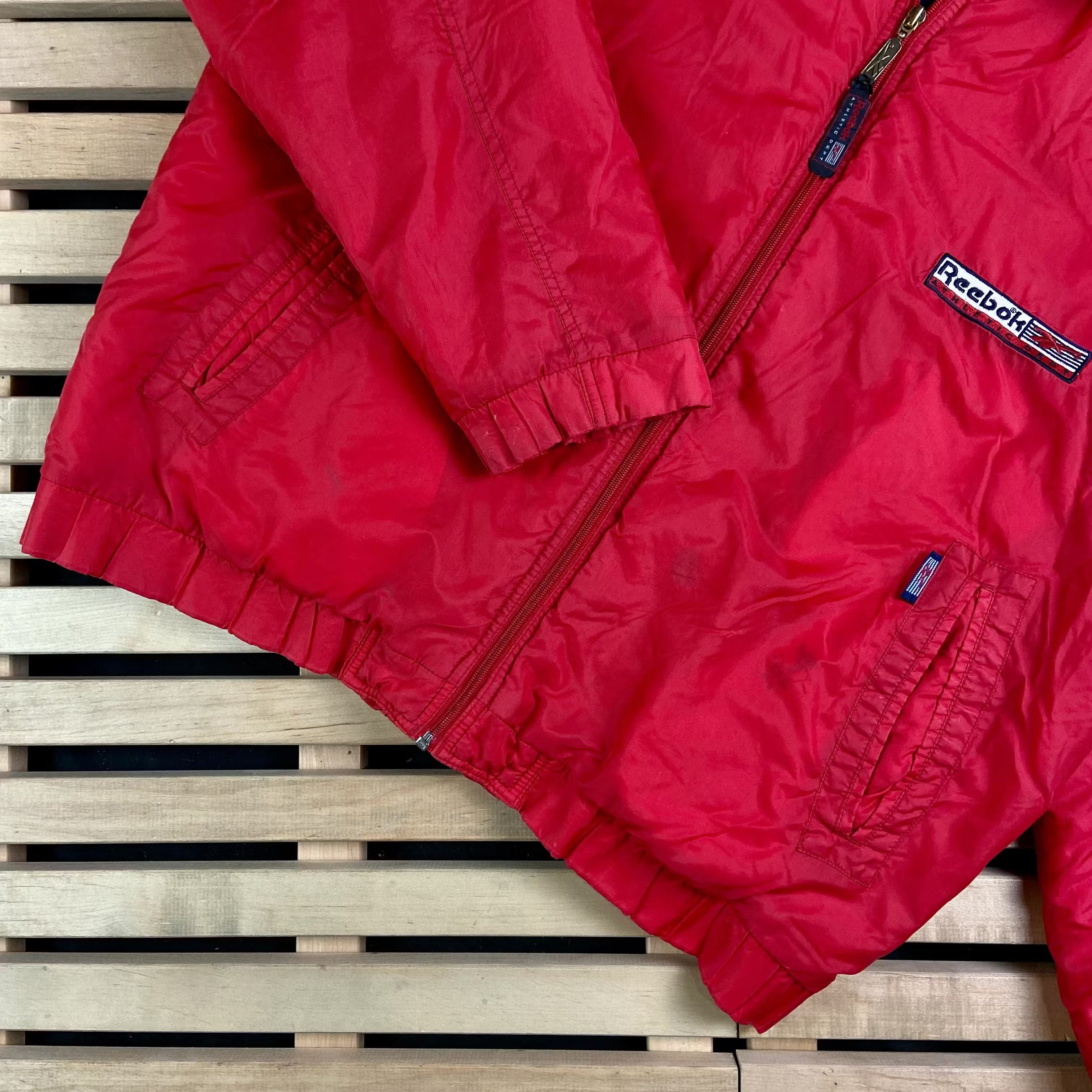 Reebok × Vintage Mens Vintage Warm Jacket Reebok Athletic Department Size L Size US L / EU 52-54 / 3 - 3 Thumbnail