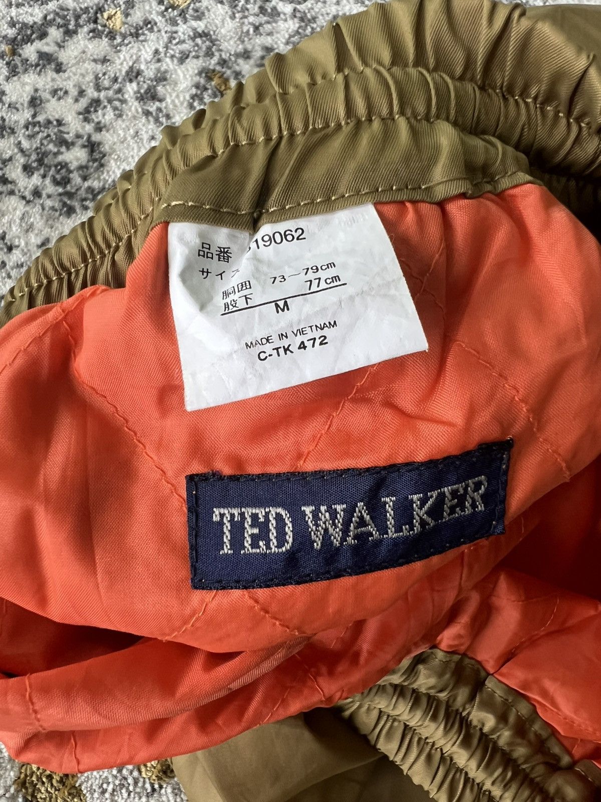 Japanese Brand Japanese Ted Walker tracksuit jogger army style Size US 32 / EU 48 - 14 Thumbnail