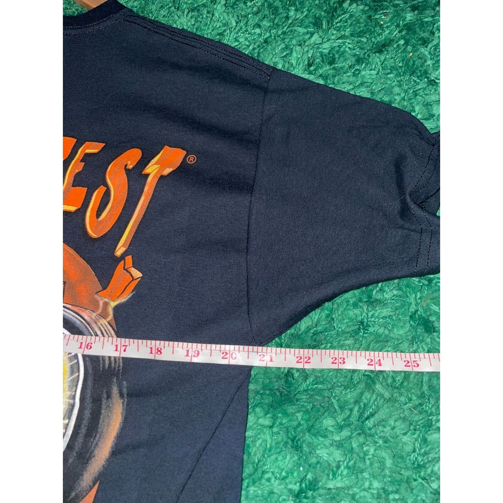 Gildan Daytona Biker Shirt Biketoberfest Graphic L Black Tee Size US L / EU 52-54 / 3 - 12 Thumbnail
