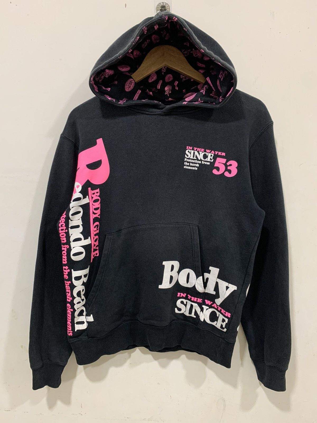 Body Glove Vintage Y2K Faded Body Glove Surf Brand Hoodie Size US S / EU 44-46 / 1 - 1 Thumbnail
