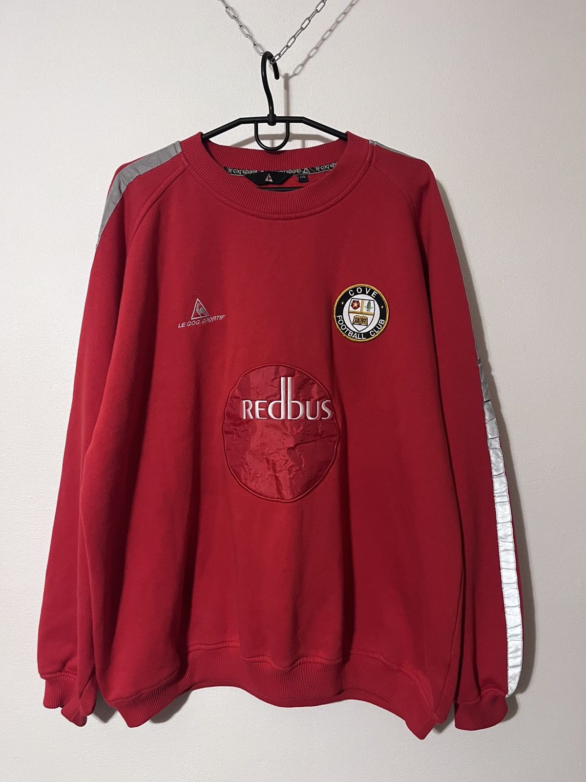 Le Coq Sportif Vintage Le Coq Sportif Cove FC Football Sweatshirt XXL RARE🔥 Size US XXL / EU 58 / 5 - 2 Thumbnail
