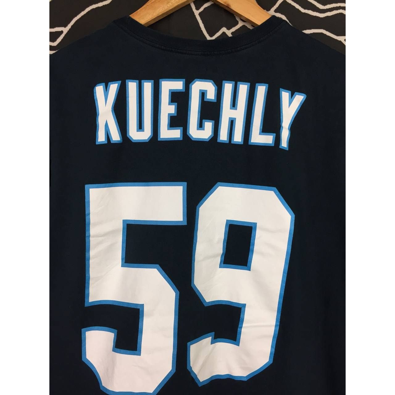 NFL × Nike Nike NFL Super Bowl 50 Carolina Panthers Luke Kuechly Tee Size US M / EU 48-50 / 2 - 6 Thumbnail