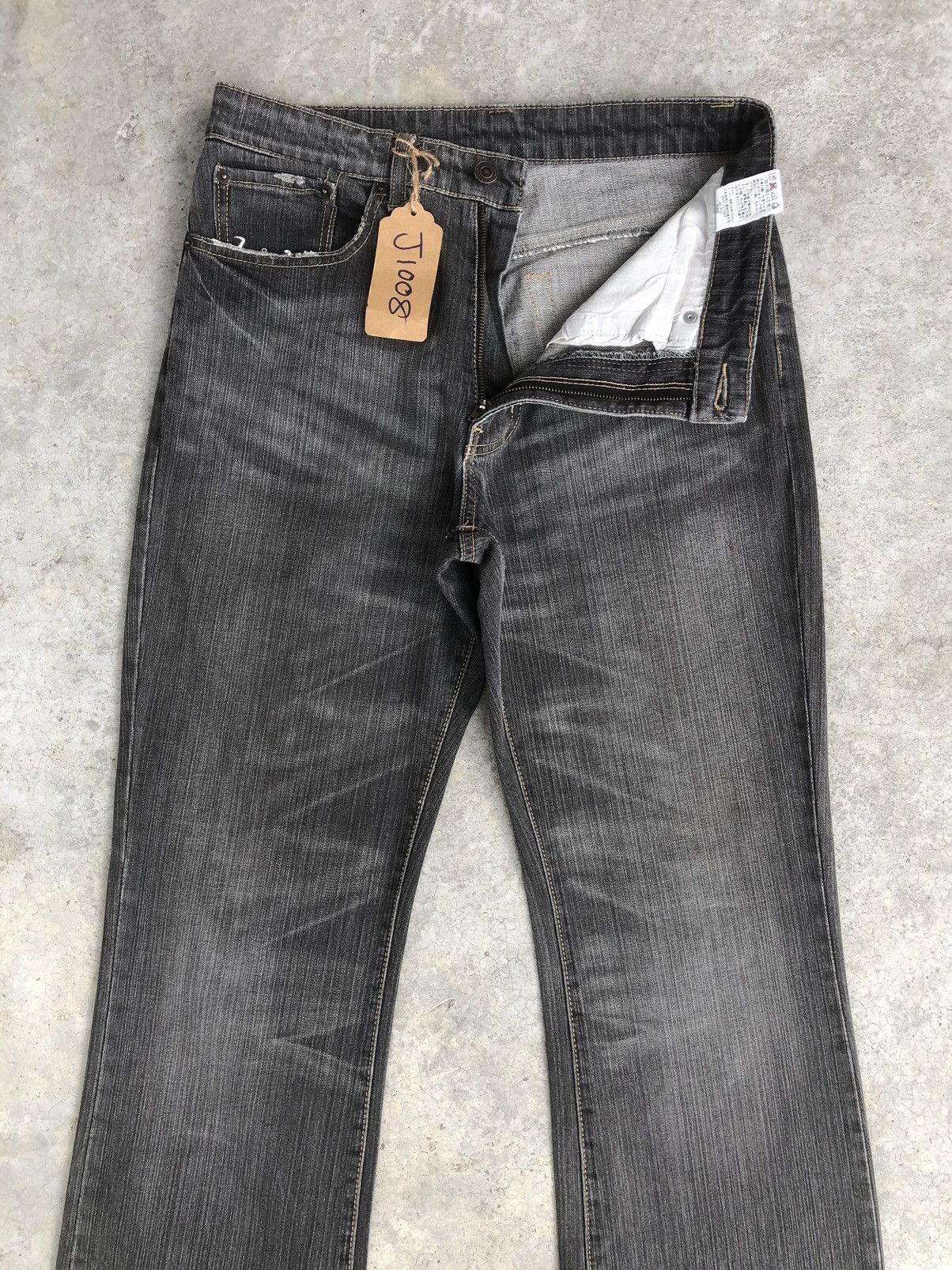 If Six Was Nine Japanese Unbrand Flared Jeans Distressed Jeans Size US 30 / EU 46 - 3 Thumbnail