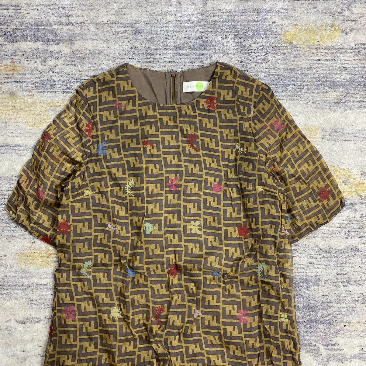 Stella McCartney stella mc cartney ff fendi logo blouses Size M / US 6-8 / IT 42-44 - 3 Thumbnail