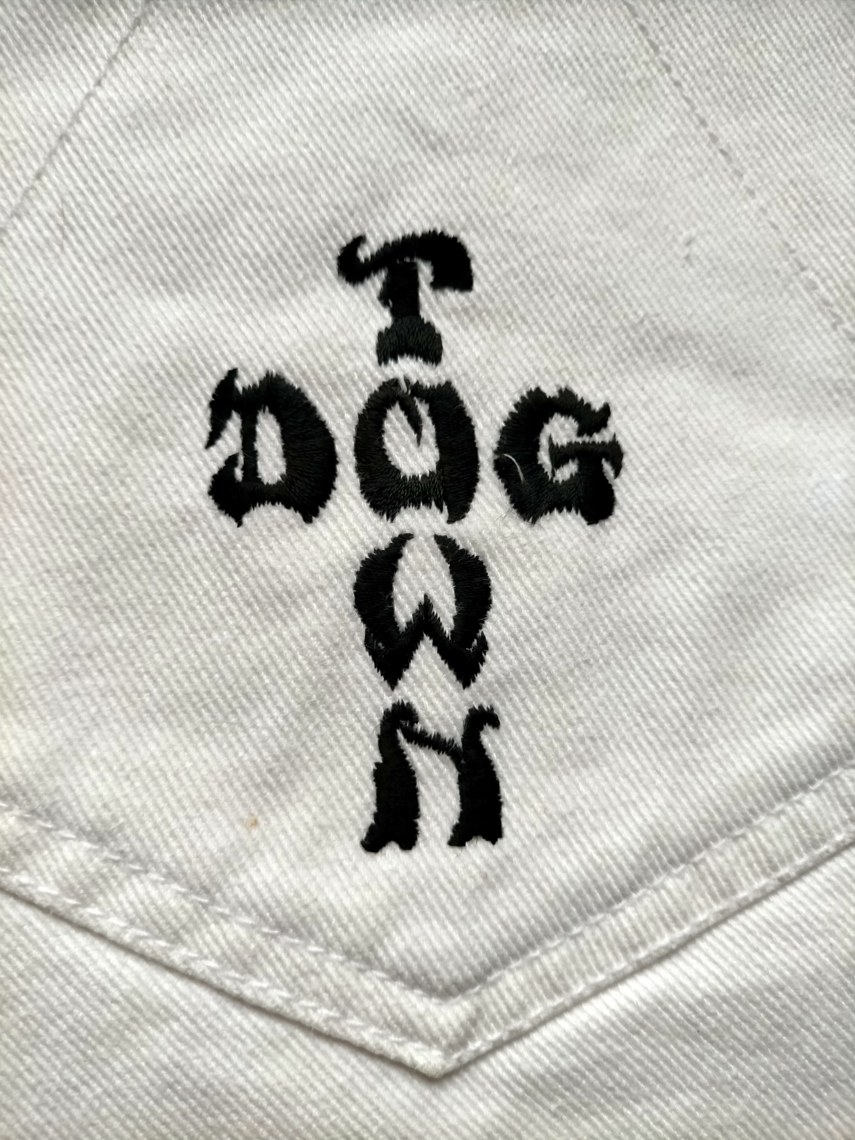 Dogtown Dog Town Embroidered Dragon Baggy Jeans Hip Hop style Size US 31 - 16 Thumbnail