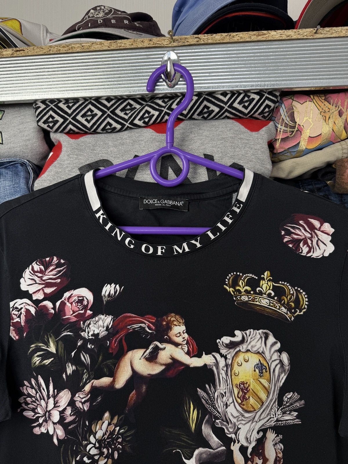 Dolce & Gabbana Dolce & Gabbana king of my life T-Shirt Size US M / EU 48-50 / 2 - 3 Thumbnail