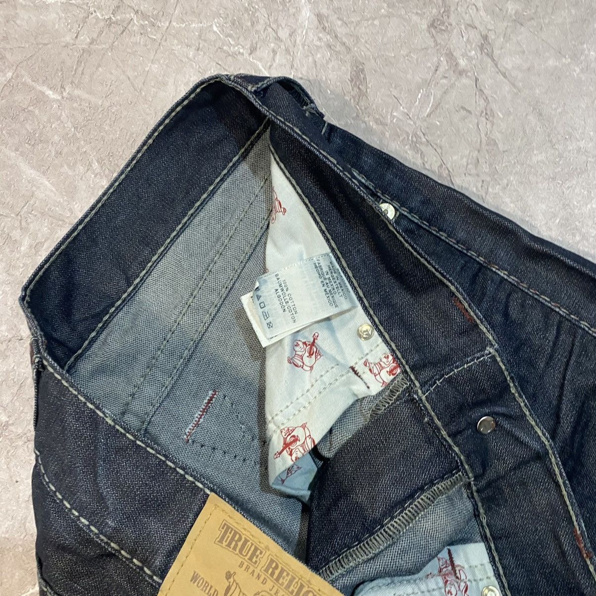 True Religion VINTAGE TRUE RELIGION BIG LOGO PANTS 00s Size US 36 / EU 52 - 13 Thumbnail
