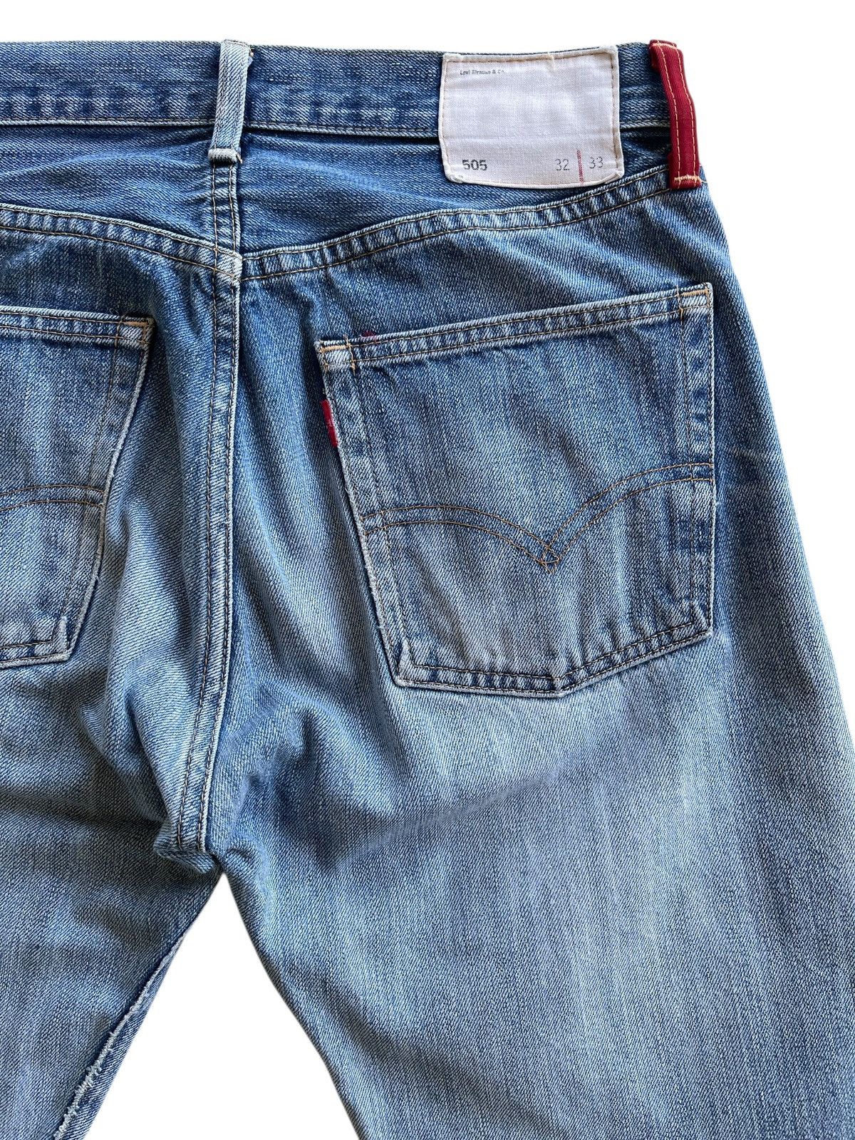 Levi's Vintage Clothing Vintage Levis Ripped Distressed Denim Size US 30 / EU 46 - 8 Thumbnail
