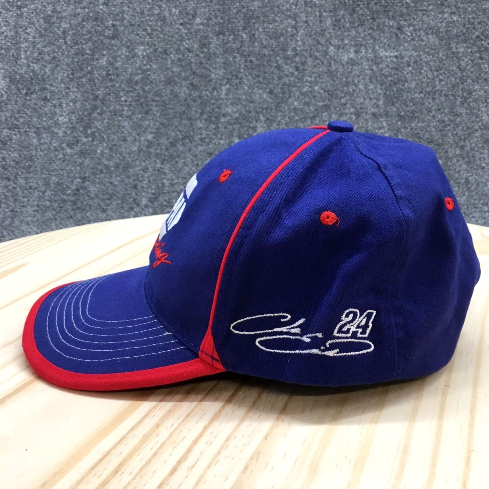 Vintage NAPA Racing Ron Capp Baseball Cap Mens Blue OS Adjustable Embroidered Logo Size ONE SIZE - 5 Thumbnail