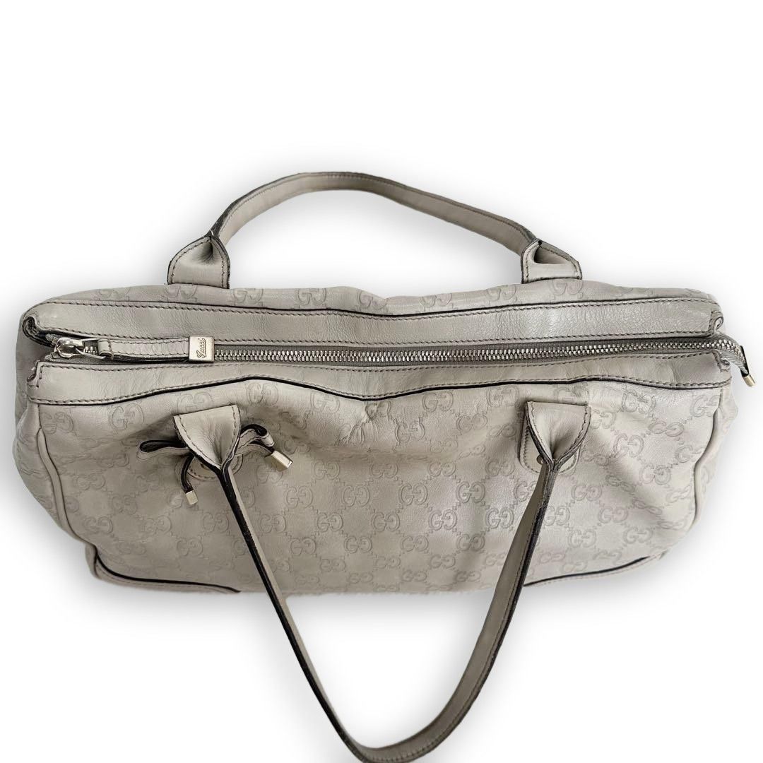 Gucci GUCCI - Princy Guccissima Leather Tote Bag Beige Preloved Size ONE SIZE - 8 Thumbnail