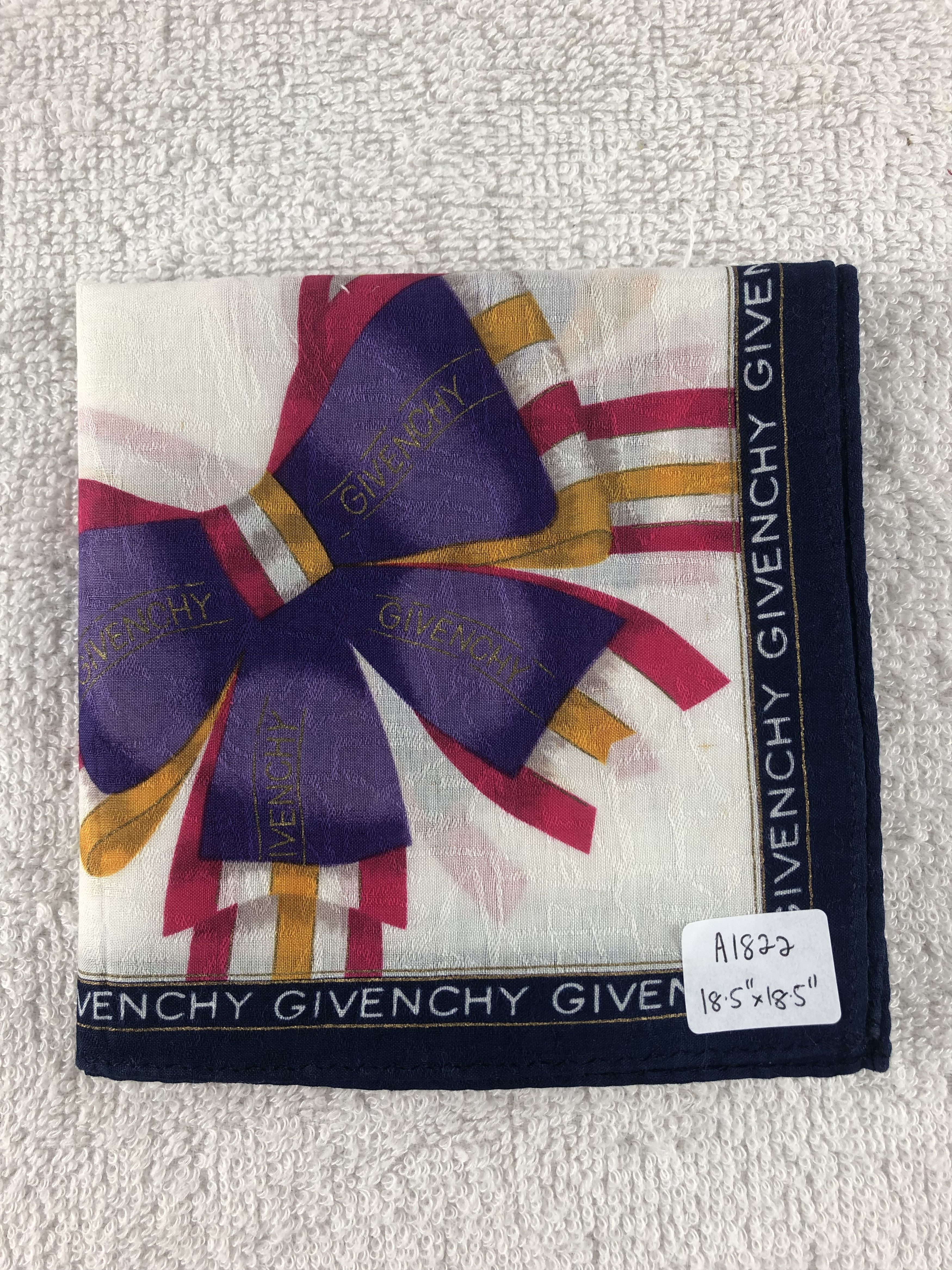 Vintage Givenchy Handkerchief / Bandana / Neckerchief Size ONE SIZE - 9 Thumbnail