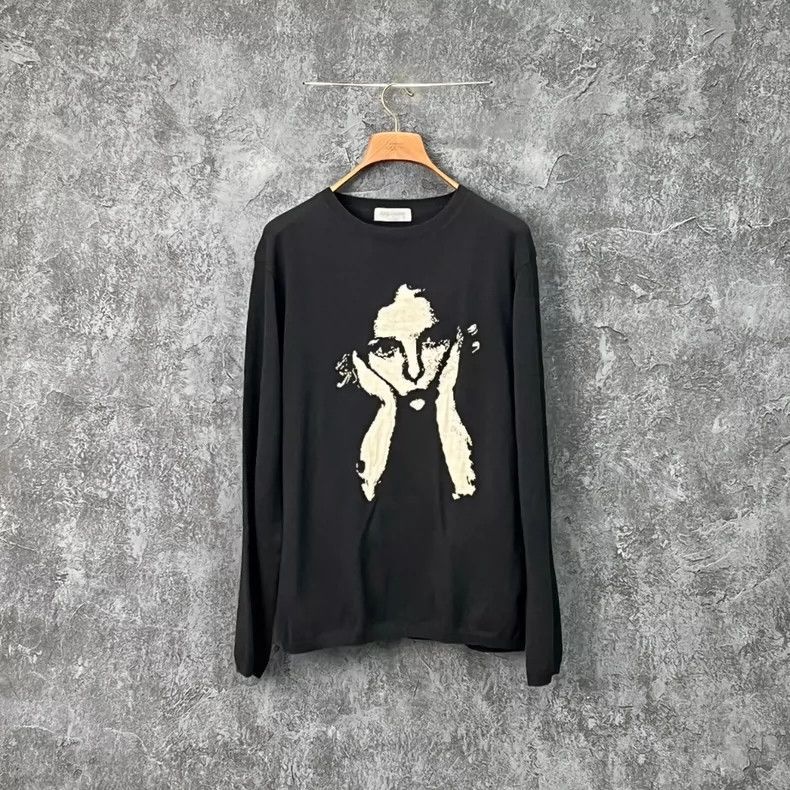 Yohji Yamamoto Yohji Yamamoto Yohji Yamamoto black figure sweater-2507 Size US L / EU 52-54 / 3 - 1 Thumbnail