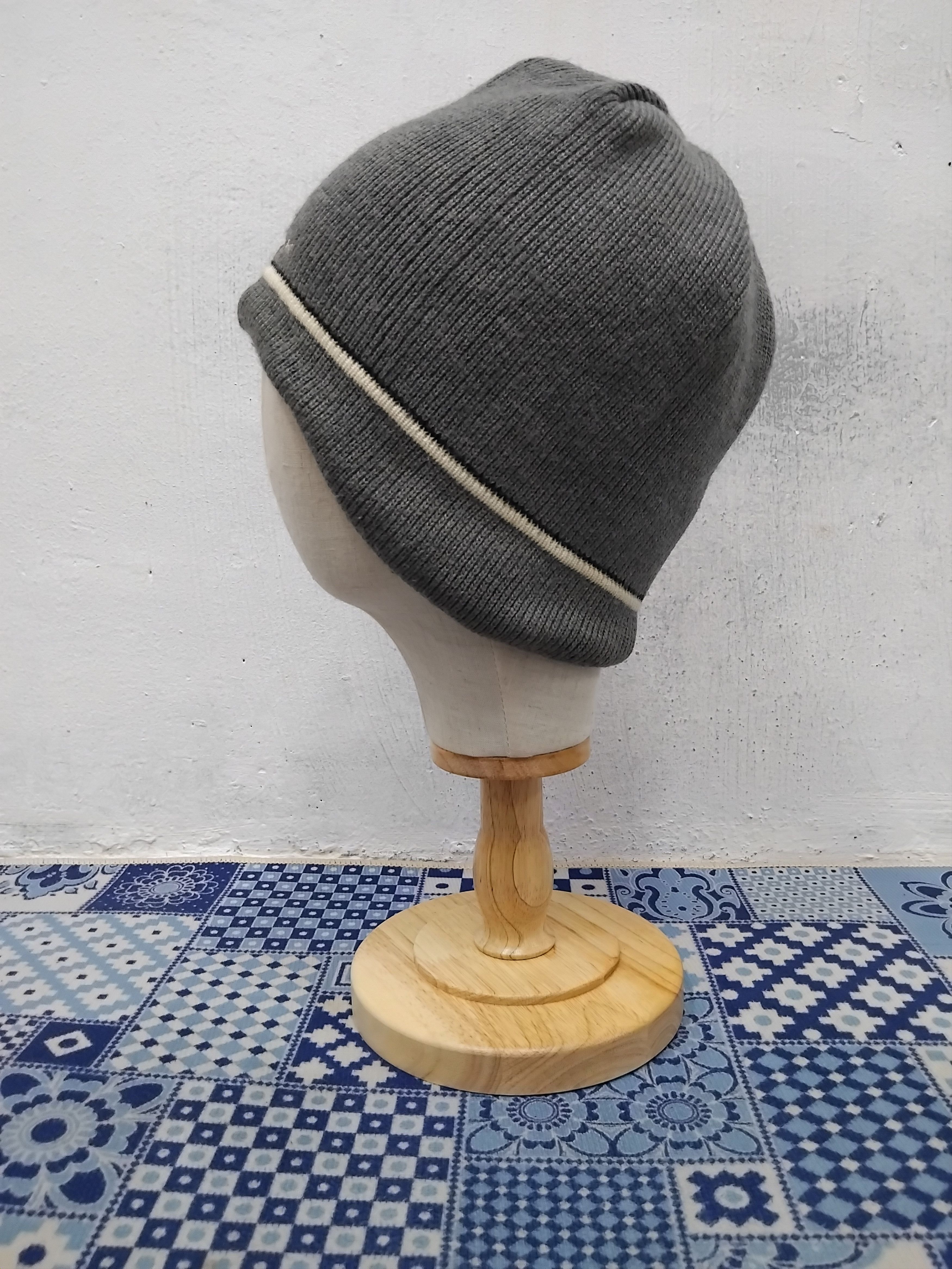 Phenix Phenix grey colour beanie hat Size ONE SIZE - 5 Thumbnail